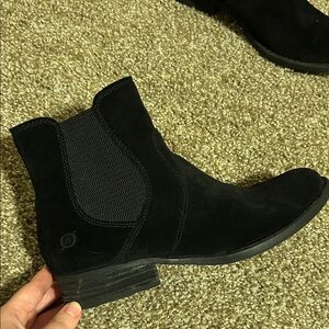 Born Black Ankle Boots